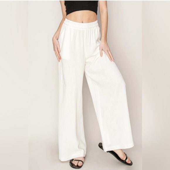 Pants - #066 Linen Blend Pants